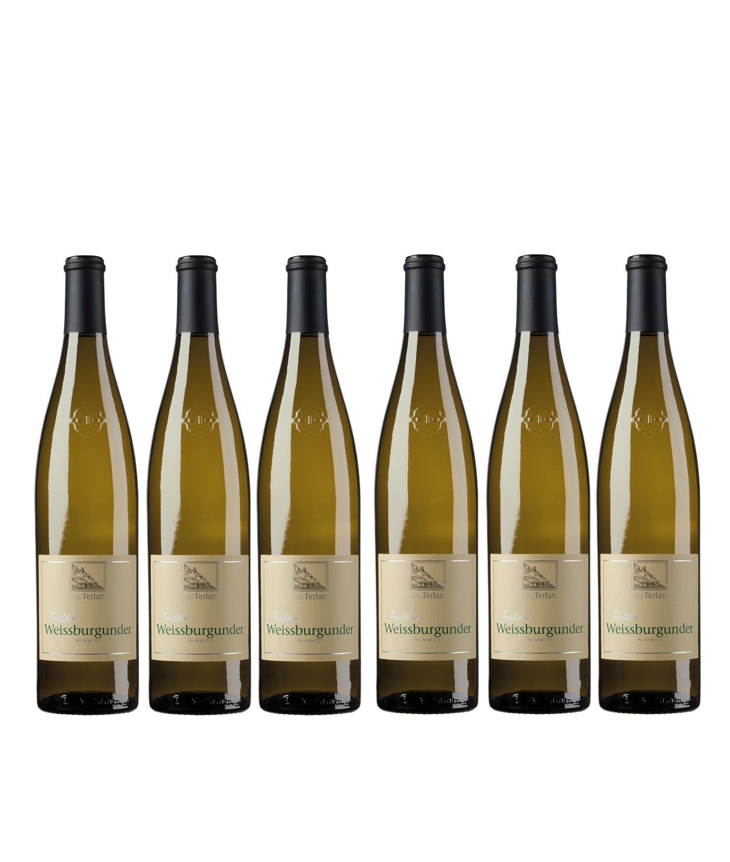 Cantina Terlan Weißburgunder DOC Alto Adige Weißwein trocken Italien (6 x 0.75l) - Versanel -