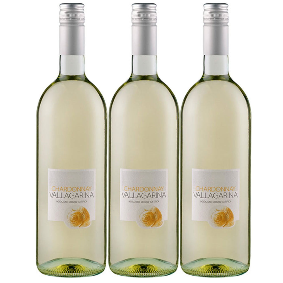 Cantina Valdadige Chardonnay Vallagaraina IGT Trocken Weißwein Wein Italien (3 x 1.0l) - Versanel -