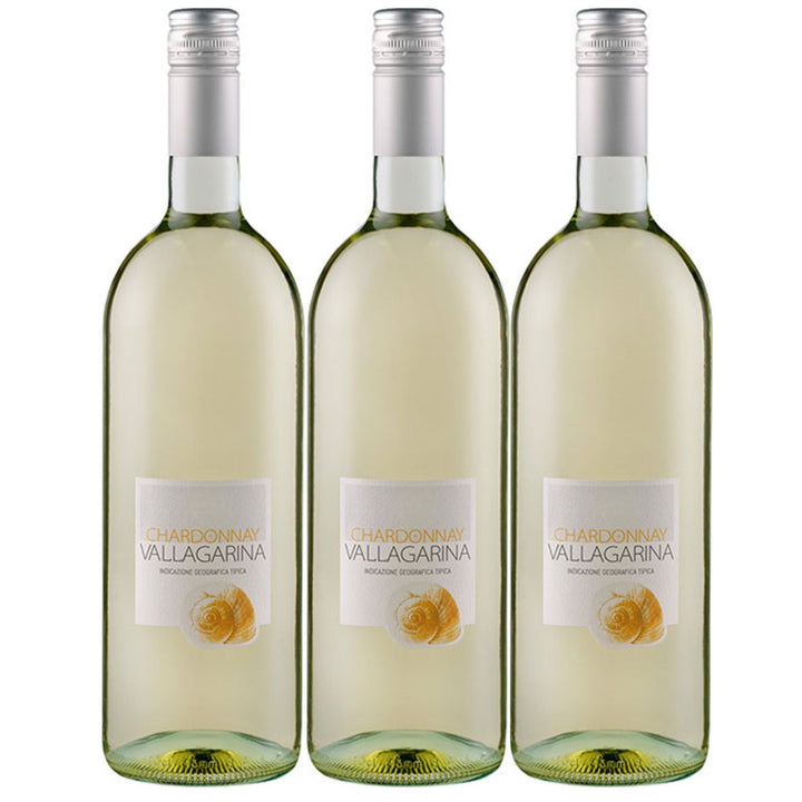 Cantina Valdadige Chardonnay Vallagaraina IGT Trocken Weißwein Wein Italien (3 x 1.0l) - Versanel -