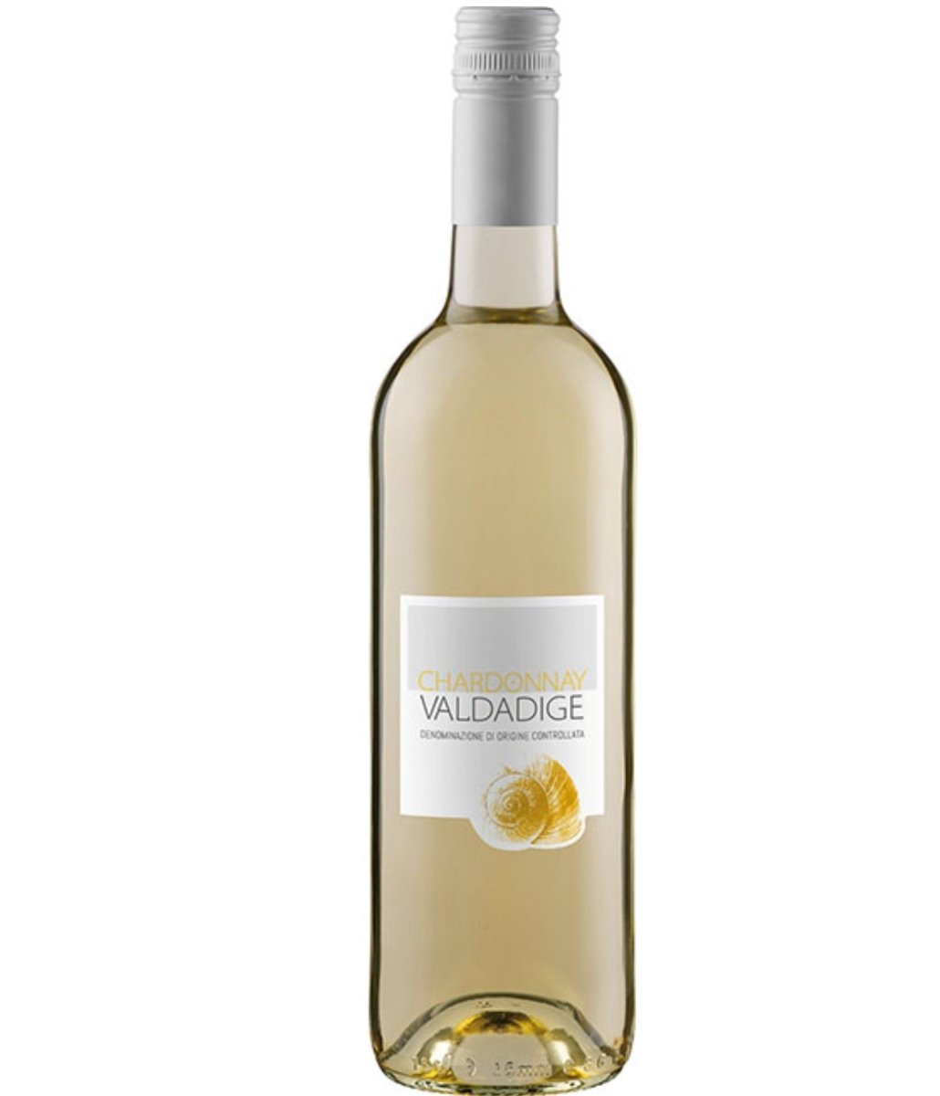 Cantina Valdadige Chardonnay Vallagaraina Trocken Weißwein Wein DOC Italien (1 x 0.75l) - Versanel -