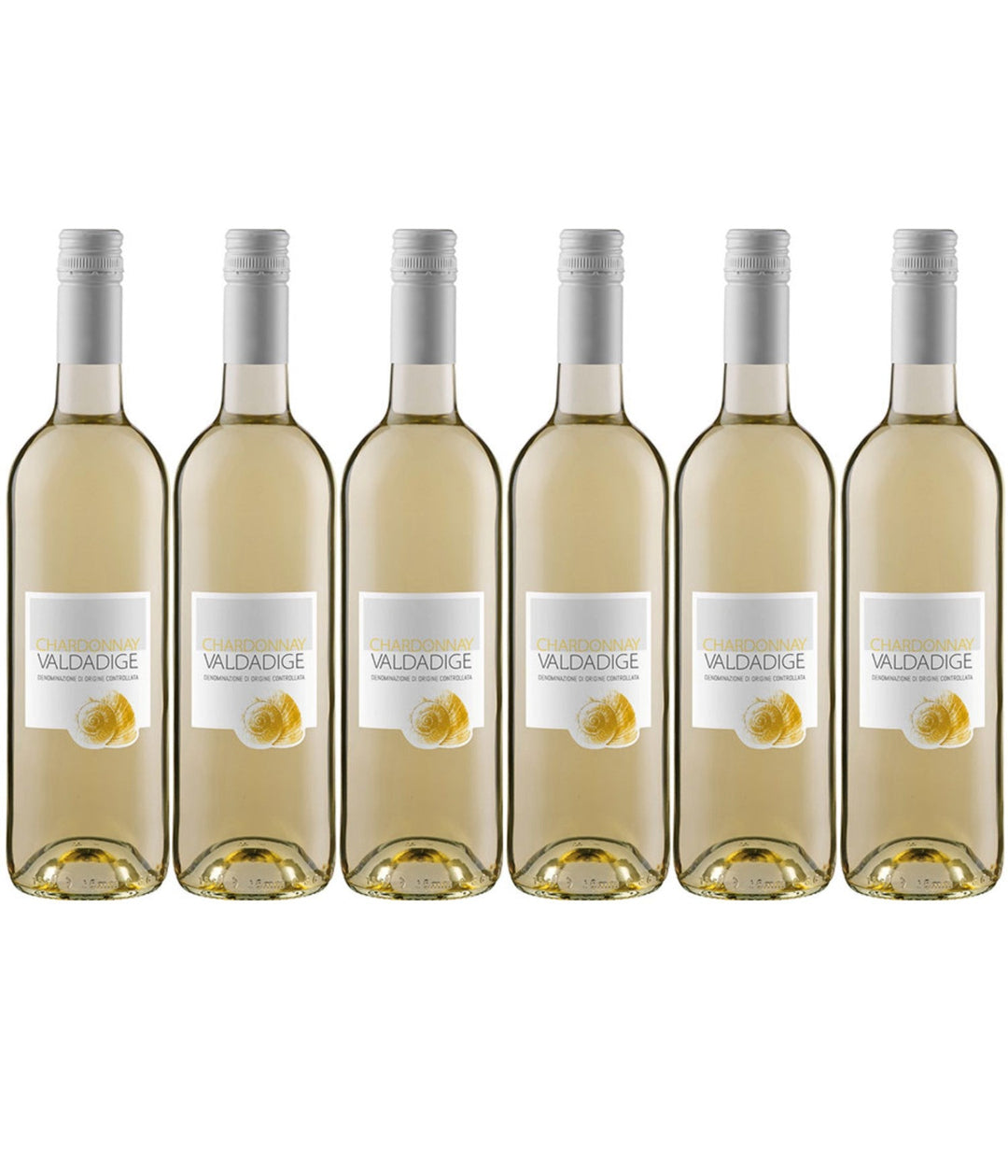 Cantina Valdadige Chardonnay Vallagaraina Trocken Weißwein Wein DOC Italien (6 x 0.75l) - Versanel -