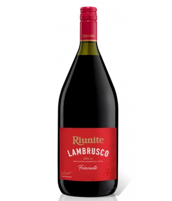 Cantine Riunite Lambrusco Emilia IGT Rosso Rotwein Wein Lieblich Italien (6 x 1.5l) - Versanel -