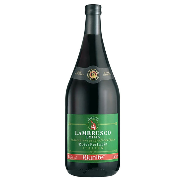 Cantine Riunite Lambrusco Emilia Rosso Dolce Rotwein Wein Süß Italien (3 x 1.5l) - Versanel -