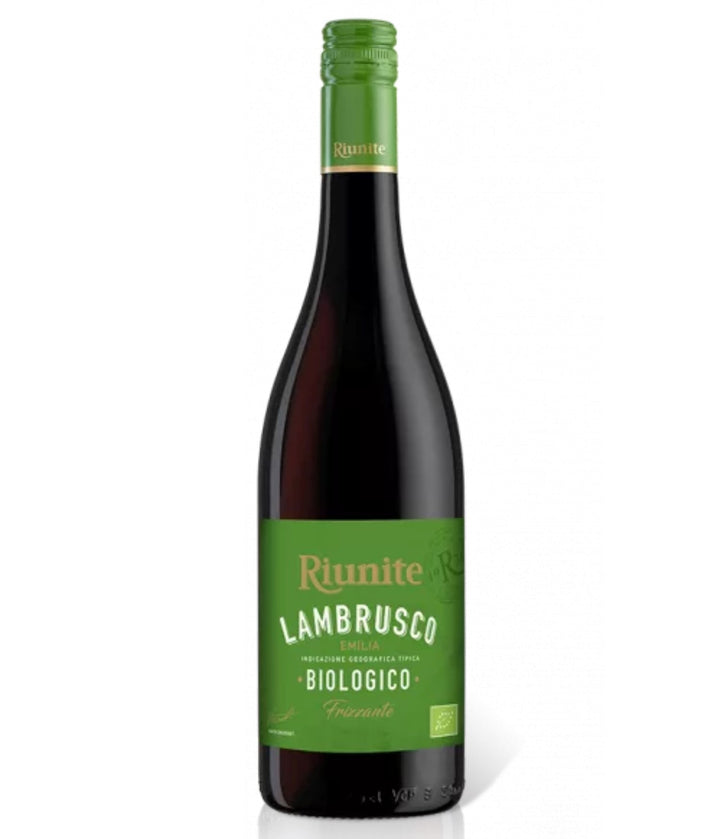 Cantine Riunite Lambrusco Rosso Rotwein Wein Lieblich Italien (12 x 0.75l) - Versanel -