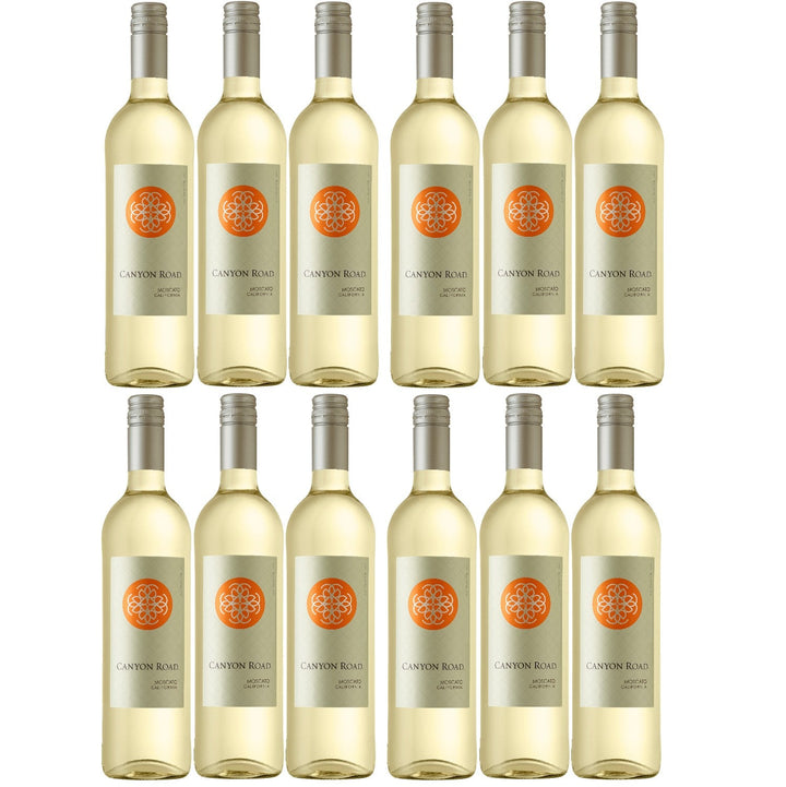 Canyon Road Moscato Weißwein Wein süß Kalifornien (12 x 0.75l) - Versanel -