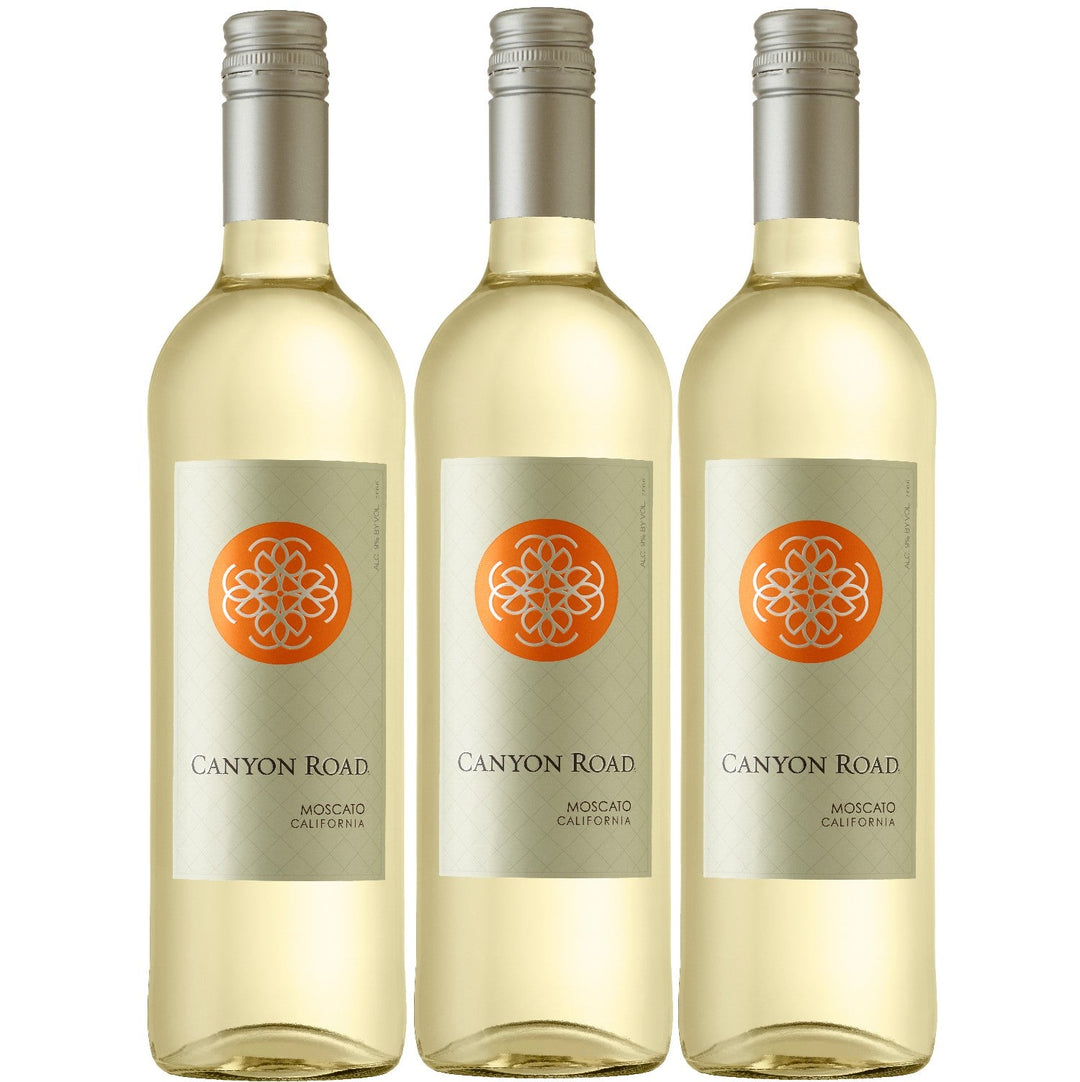 Canyon Road Moscato Weißwein Wein süß Kalifornien (3 x 0.75l) - Versanel -