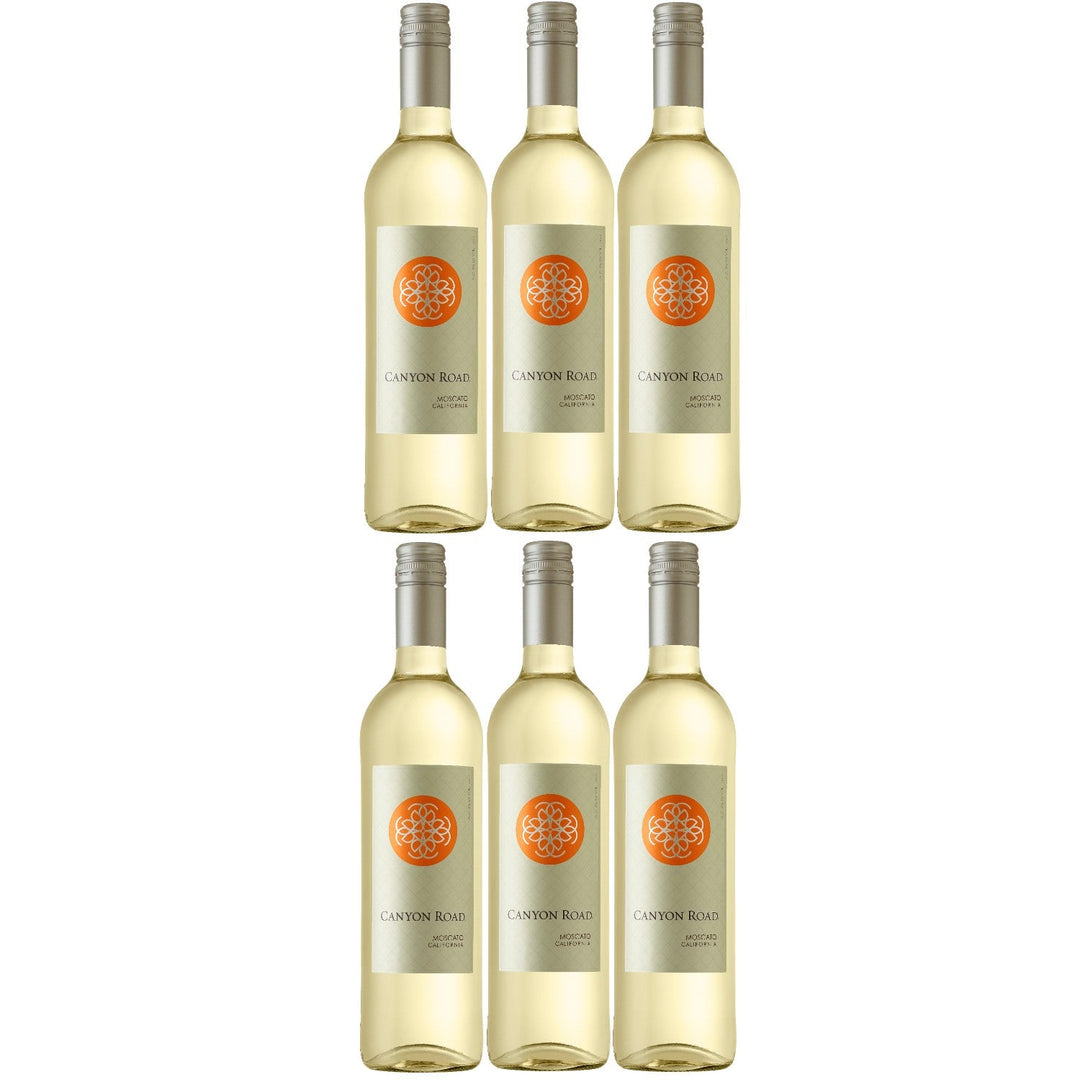 Canyon Road Moscato Weißwein Wein süß Kalifornien (6 x 0.75l) - Versanel -