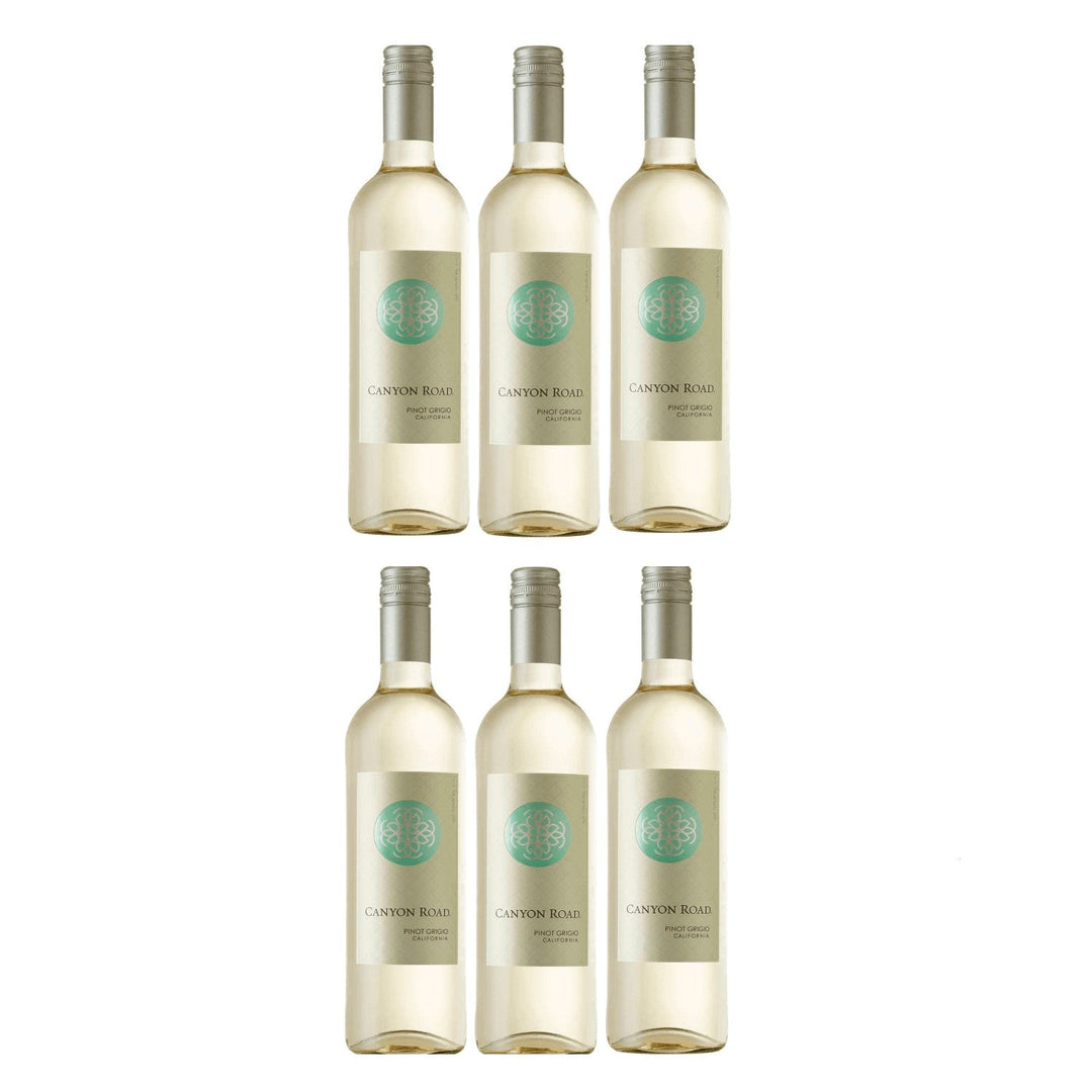 Canyon Road Pinot Grigio Weißwein Wein halbtrocken Kalifornien (6 x 0.75l) - Versanel -