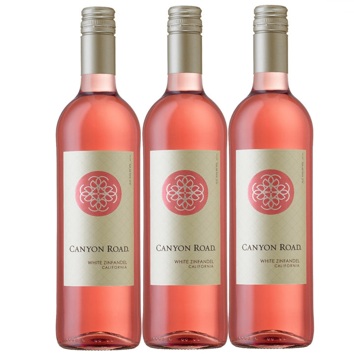 Canyon Road White Zinfadel Roséwein Wein lieblich Kalifornien (3 x 0.75l) - Versanel -