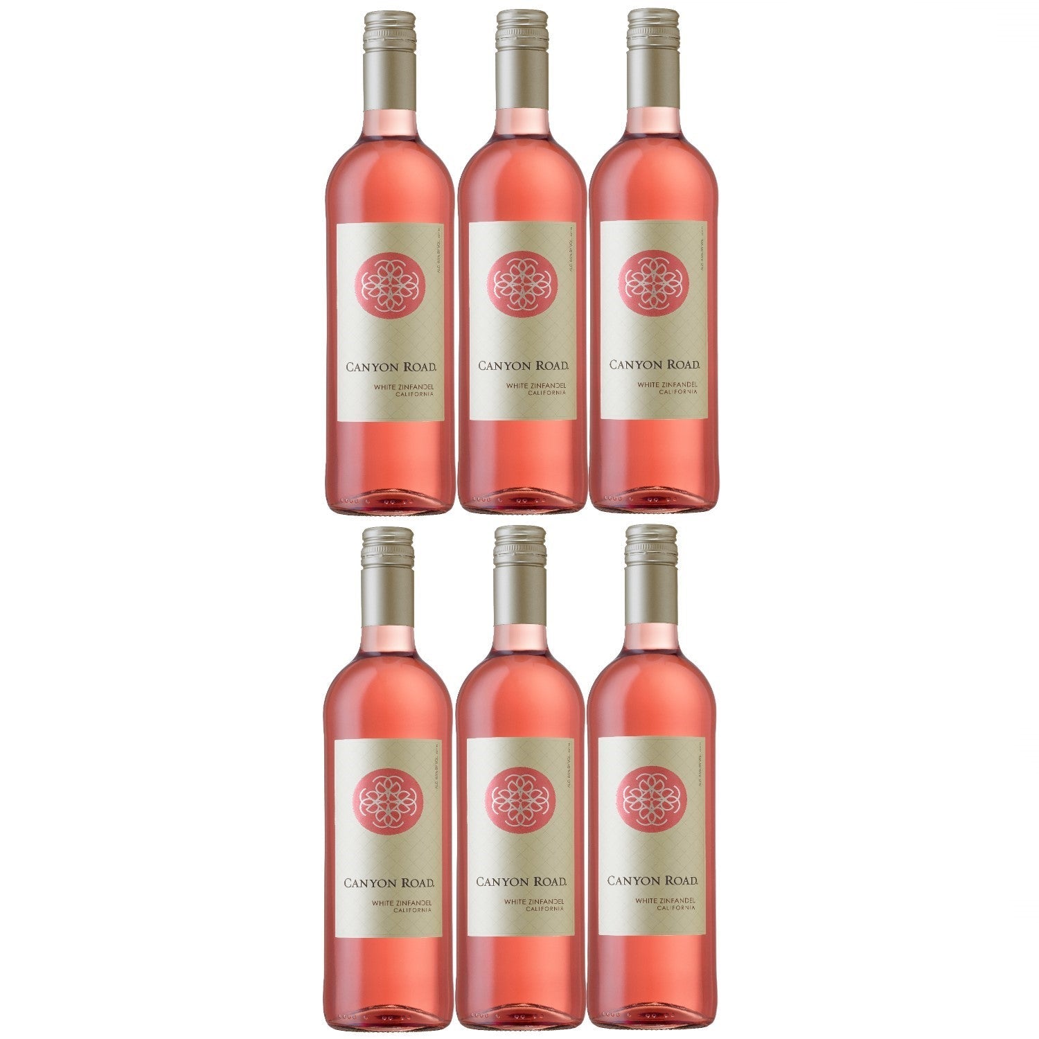 Canyon Road White Zinfadel Roséwein Wein lieblich Kalifornien (6 x 0.75l) - Versanel -