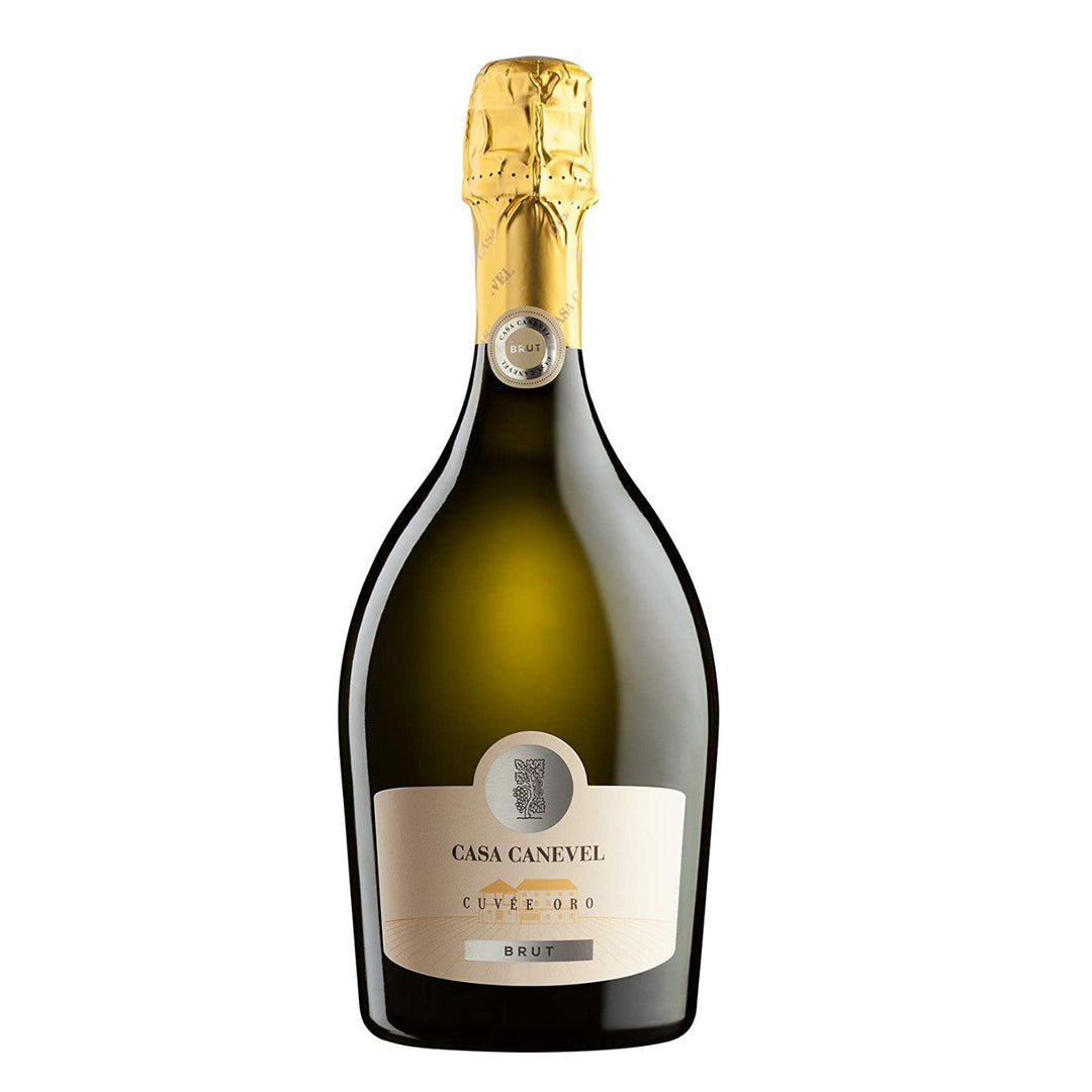 Casa Canevel Cuvée Oro Spumante Brut Prosecco Schaumwein Italien (12 x 0.75l) - Versanel -