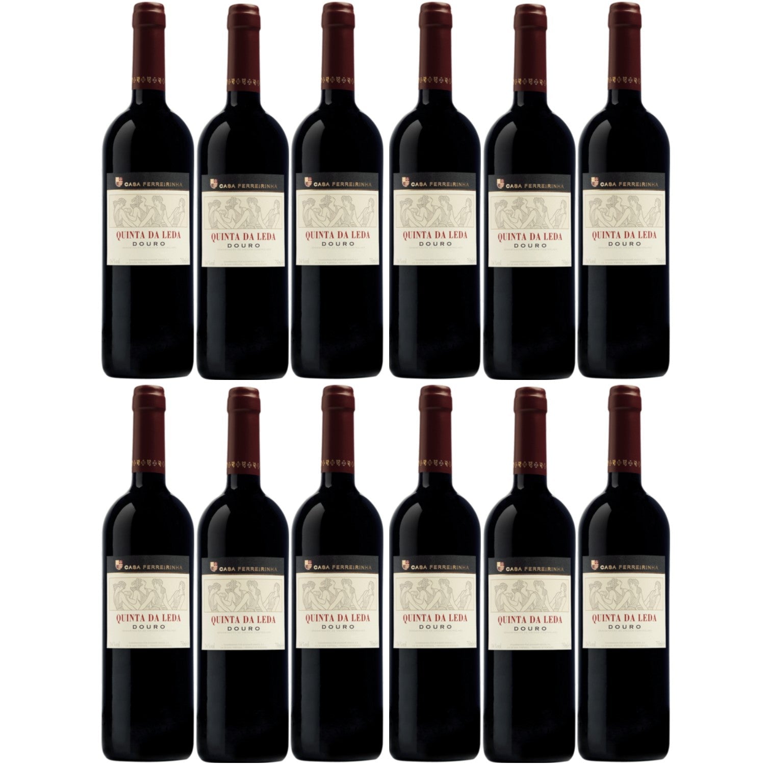 Casa Ferreirinha Quinta da Leda Douro Rotwein Wein trocken DOP (12 x 0.75l) - Versanel -