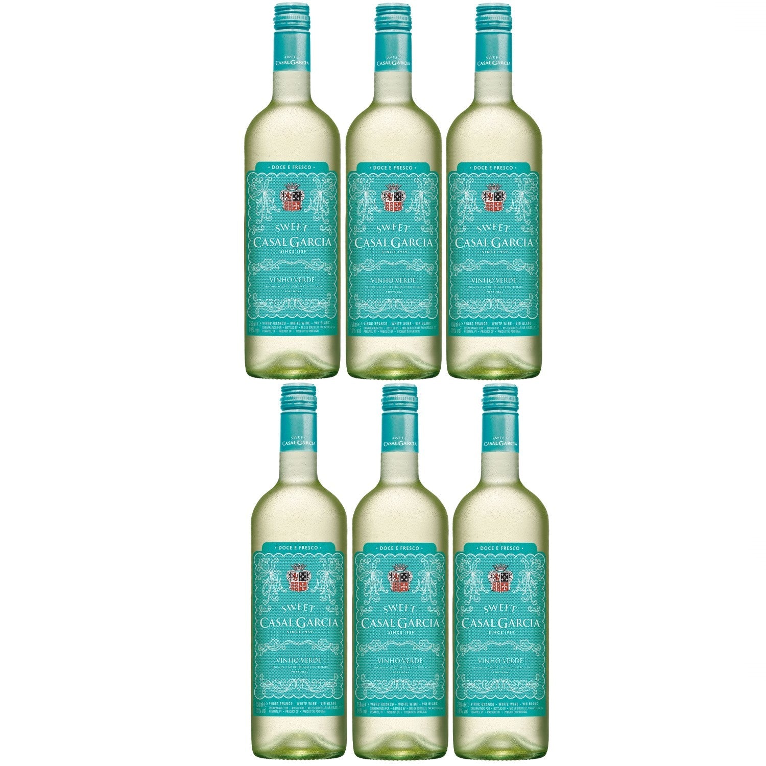 Casal Garcia Sweet Quinta Da Aveleda Trajadura Weißwein Wein Süß Portugal (6 x 0.75l) - Versanel -