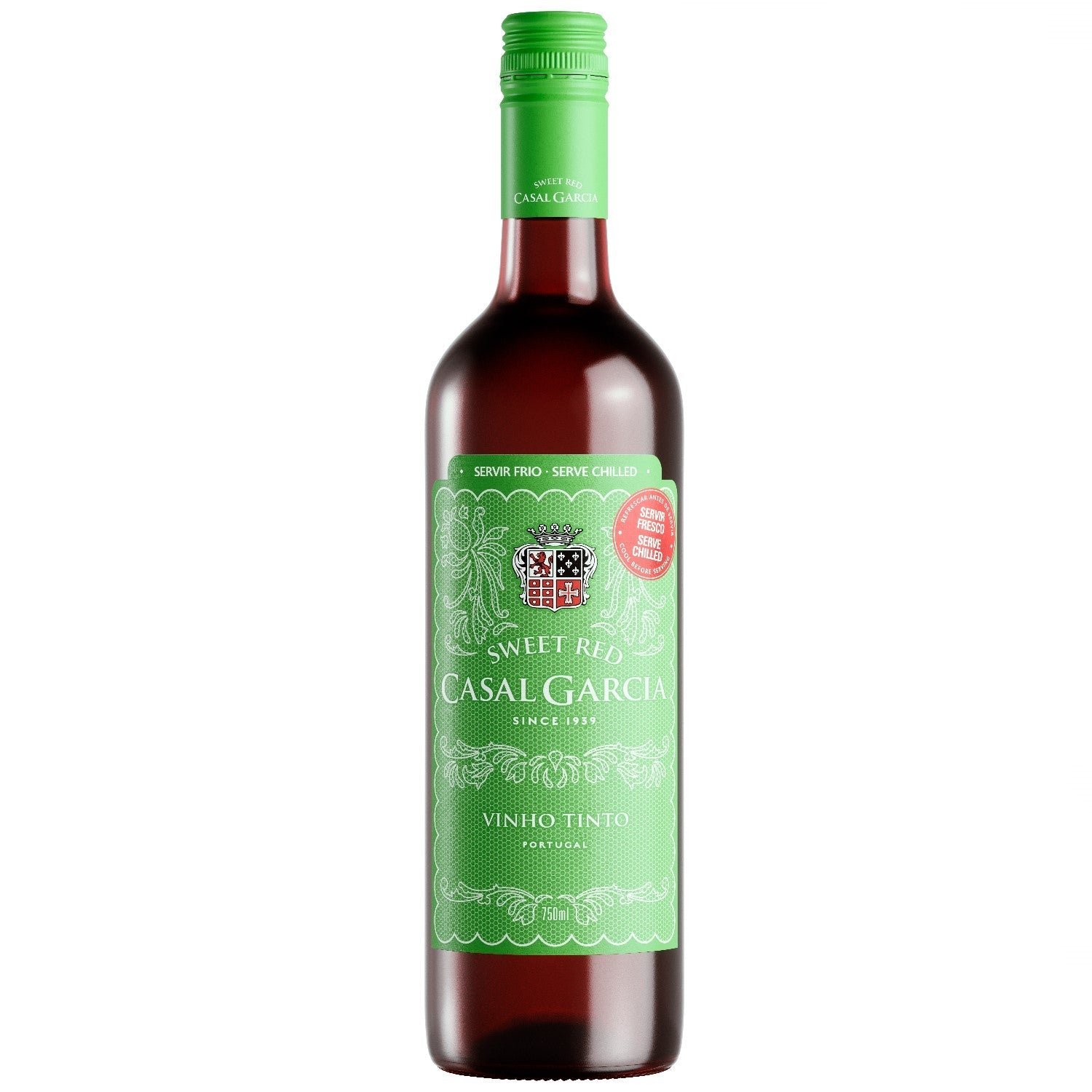 Casal Garcia Sweet Red Rotwein Wein süß Portugal (6 x 0.75l) - Versanel -