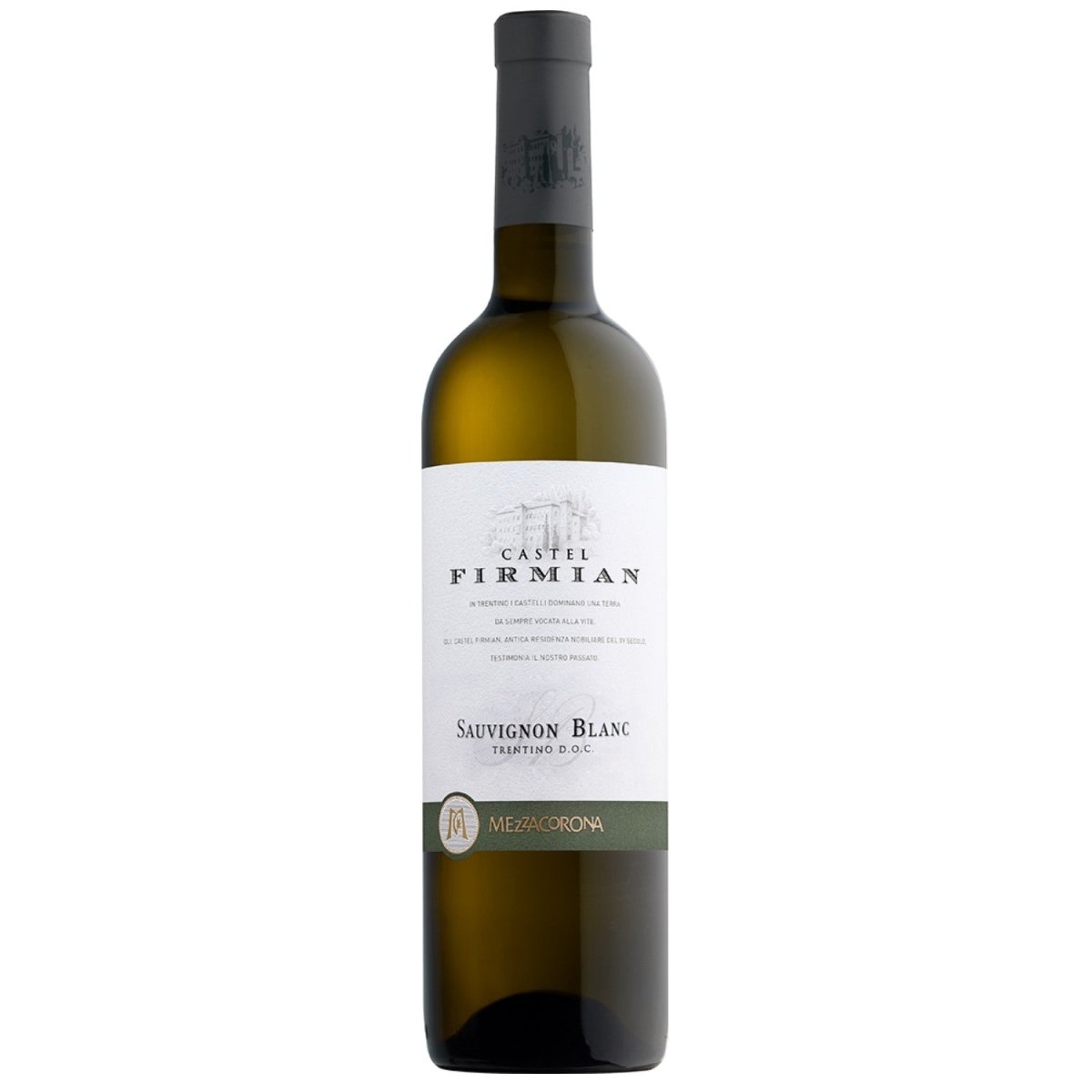 Castel Firmian Sauvignon Trentino DOC Weißwein Wein trocken Italien (12 x 0,75l) - Versanel -