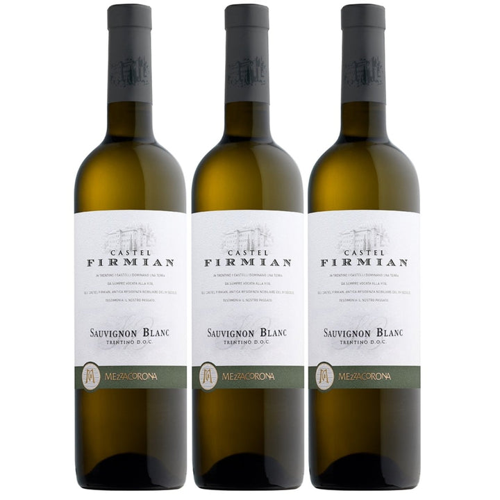 Castel Firmian Sauvignon Trentino DOC Weißwein Wein trocken Italien (3 x 0,75l) - Versanel -