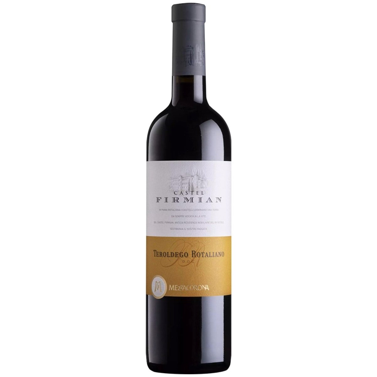 Castel Firmian Teroldego Rotaliano Trentino DOC Rotwein Wein trocken Italien I Visando Paket (6 Flaschen) - Versanel -