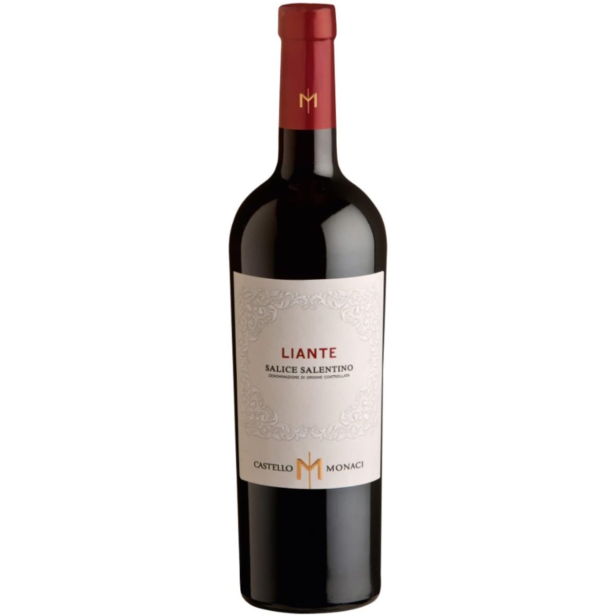 Castello Monaci Liante Salice Salentino DOC Rotwein Wein trocken Italien (12 x 0,75l) - Versanel -