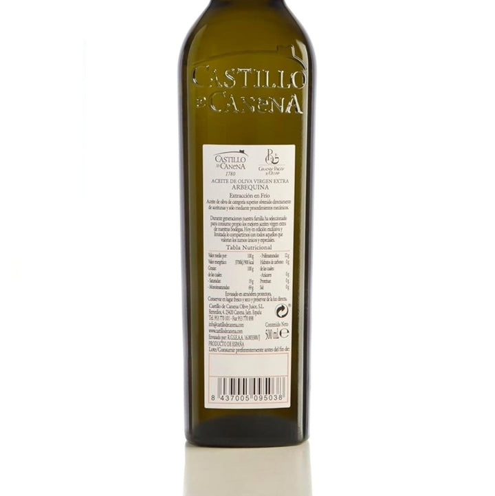 Castillo de Canena Reserva Familiar Arbequina Prämiertes spanisches Natives Olivenöl Extra (2 x 500 ml) - Versanel -