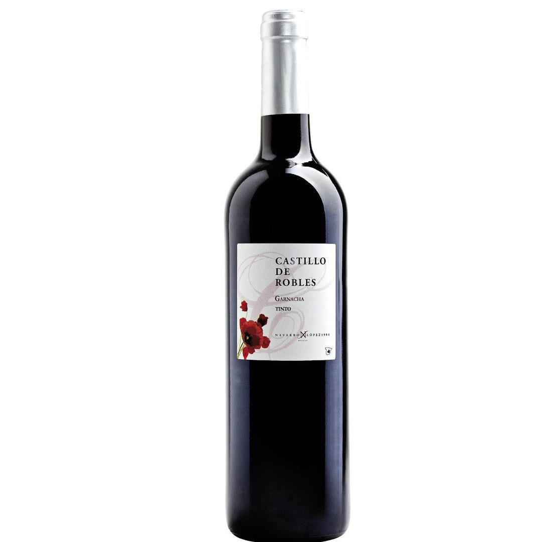 Castillo de Robles Garnacha Tinto VDT Rotwein Wein halbtrocken Spanien (12 x 0.75l) - Versanel -