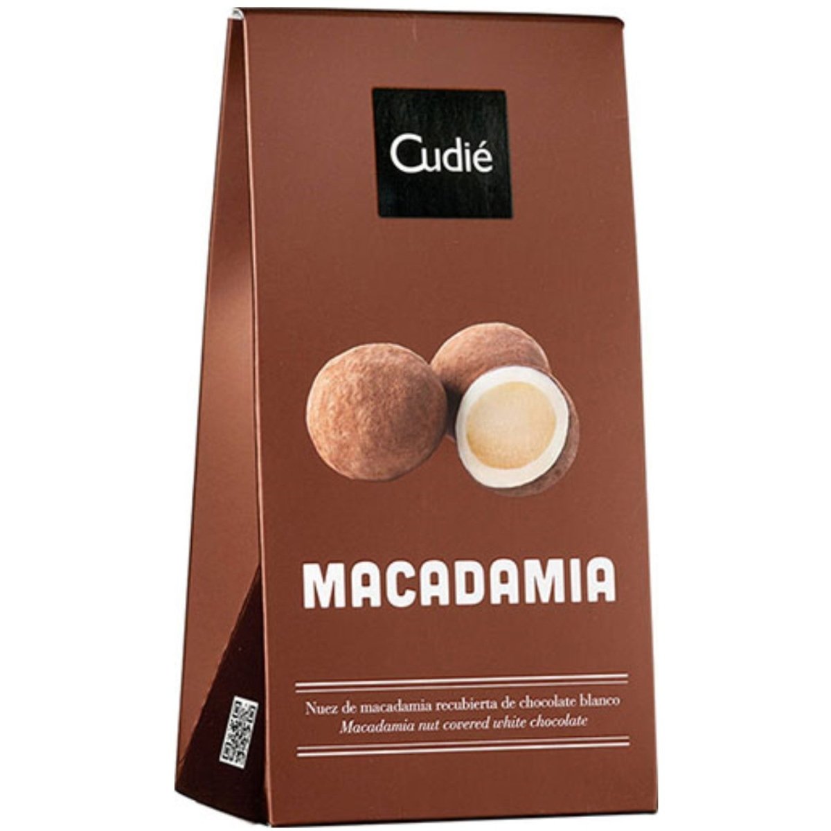 Catanies - karamellisierte Macadamia in weißer Schokolade, Cudie, 80 g - Versanel -