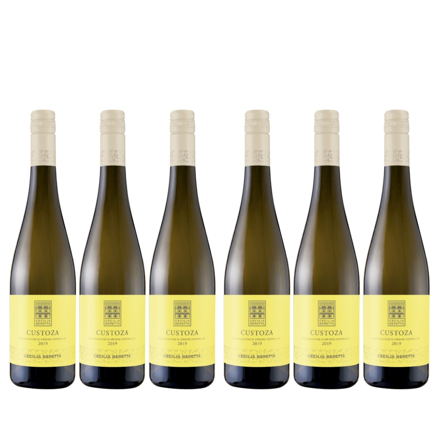 Cecilia Beretta Castelnuovo Custoza DOC Weißwein Wein trocken Italien (6 x 0.75l) - Versanel -