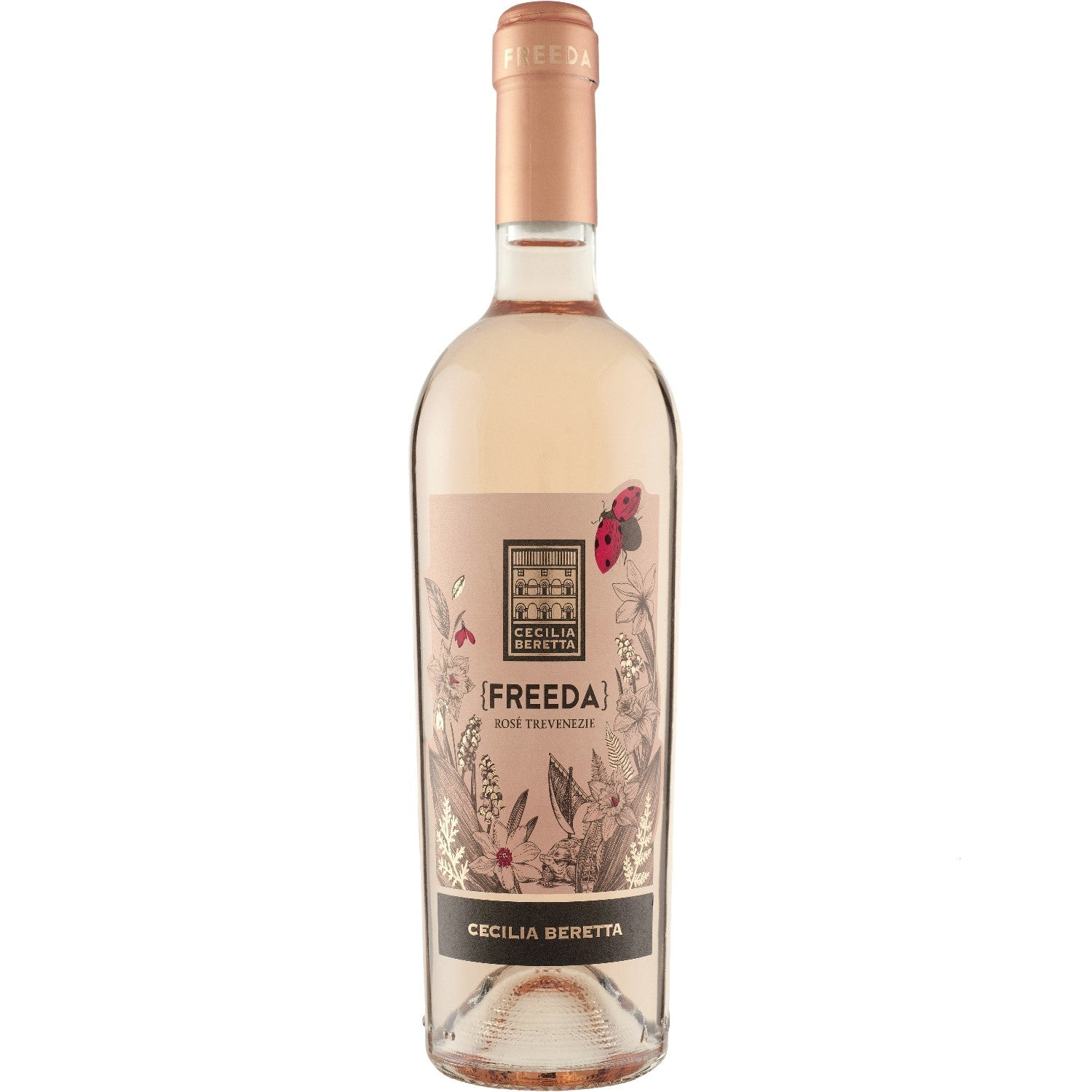 Cecilia Beretta Freeda Rosé Trevenezie IGT Roséwein Wein trocken Italien (12 x 0.75l) - Versanel -