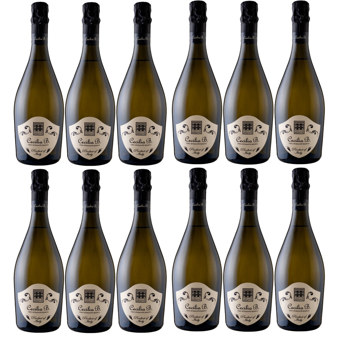 Cecilia Beretta Spumante Bianco Cecilia B. Schaumwein Italien (12 x 0.75l) - Versanel -