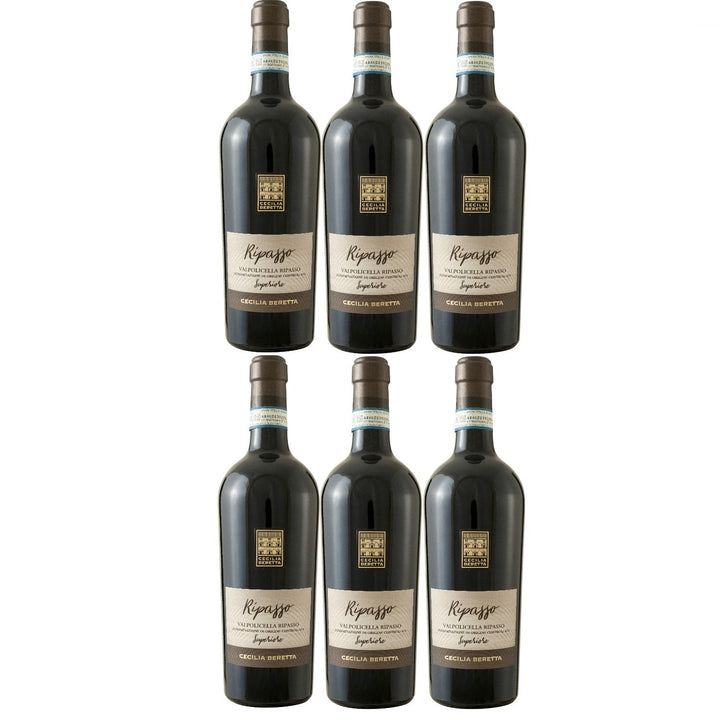 Cecilia Beretta Valpolicella Superiore Ripasso Rotwein Wein halbtrocken Italien (6 x 0.75l) - Versanel -