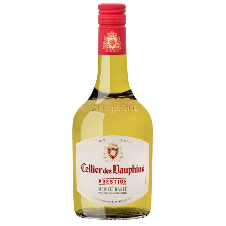 Cellier des Dauphins Prestige Blanc Méditerranée IGP Piccolo Weißwein Wein Cuvée trocken Frankreich (12 x 0,25l) - Versanel -