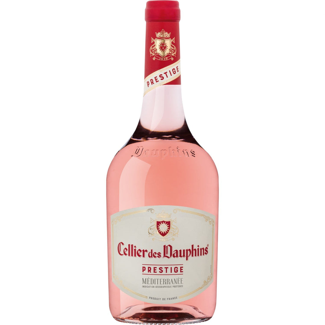 Cellier des Dauphins Prestige Rosé Méditerrannée IGP Roséwein Wein Cuvée trocken Frankreich (6 Flaschen) - Versanel -