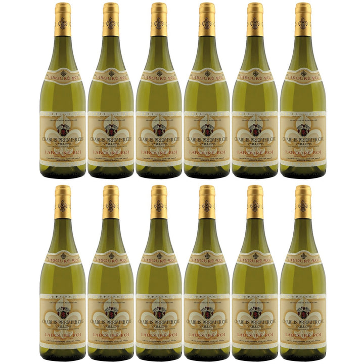 Chablis 1er Cru AOC Labouré-Roi Weißwein Wein trocken Frankreich I Visando Paket (12 x 0,75l) - Versanel -