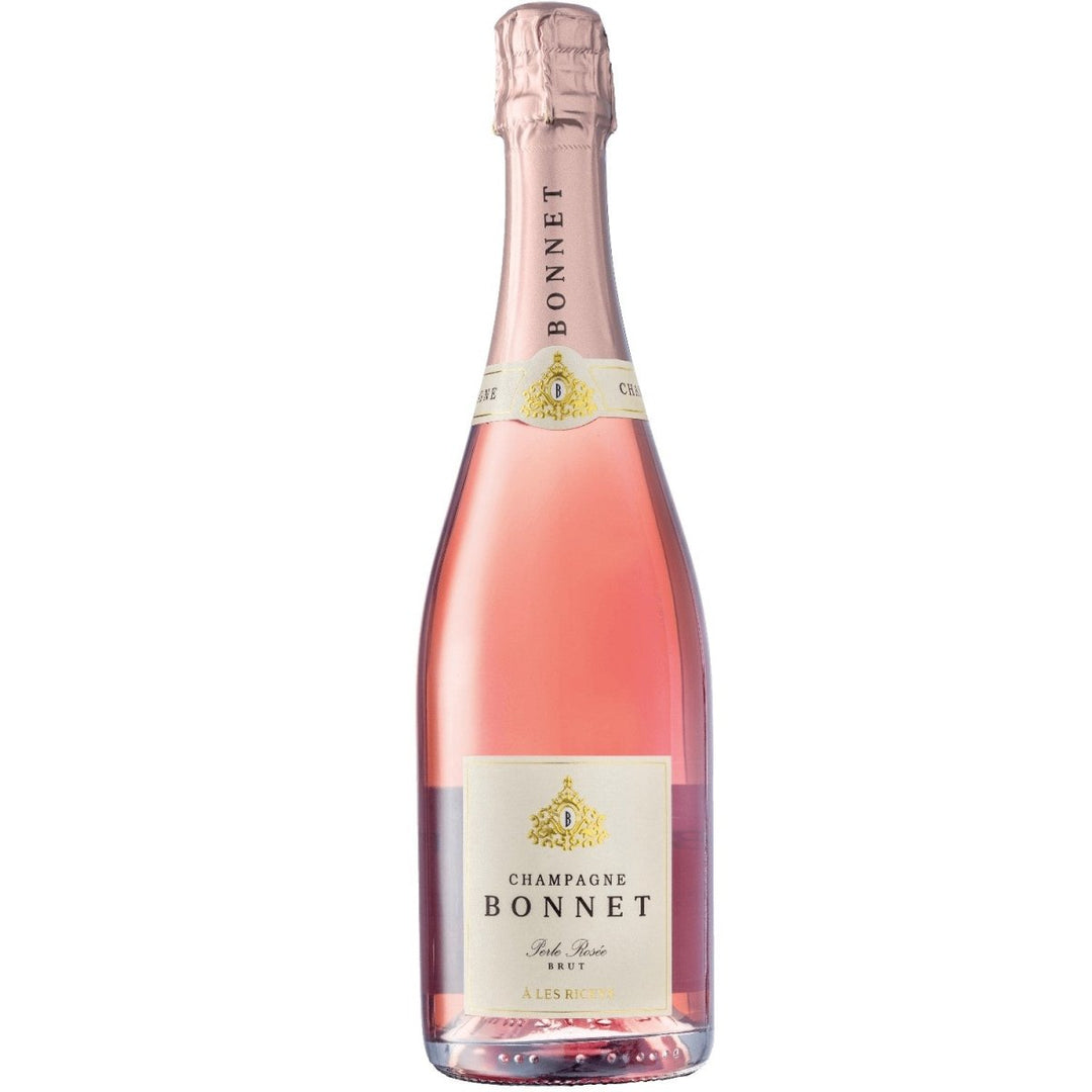 Champagner Bonnet Brut Cuvée Perle Rosée Roséwein und prickelnd Wein trocken Frankreich I Visando Paket - Versanel -