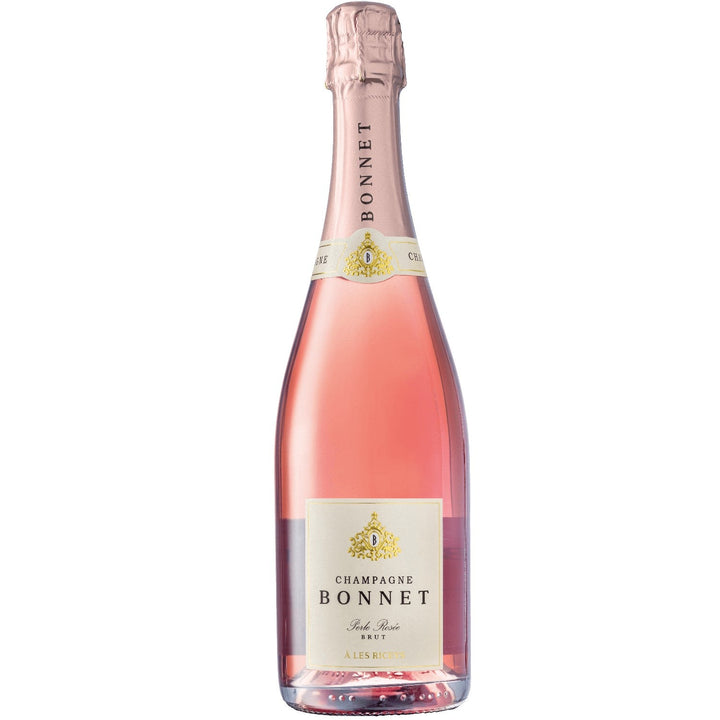 Champagner Bonnet Brut Cuvée Perle Rosée Roséwein und prickelnd Wein trocken Frankreich I Visando Paket (6 x 0,75l) - Versanel -