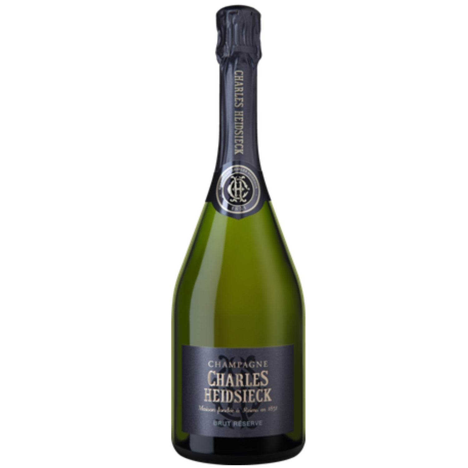 Charles Heidsieck Brut Réserve Champagne Champagner Cuvée veganer Schaumwein Frankreich (6 x 0.75l) - Versanel -
