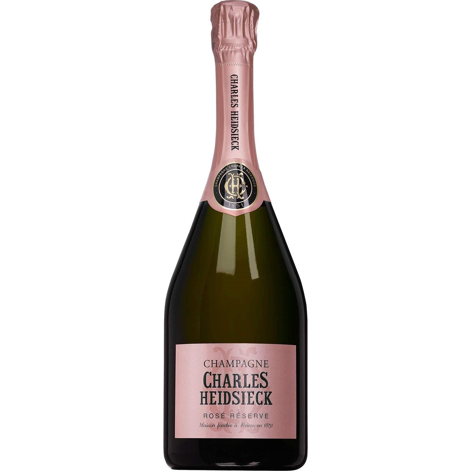 Charles Heidsieck Rosé Réserve Champagne Champagner veganer Schaumwein Frankreich (6 x 0.75l) - Versanel -