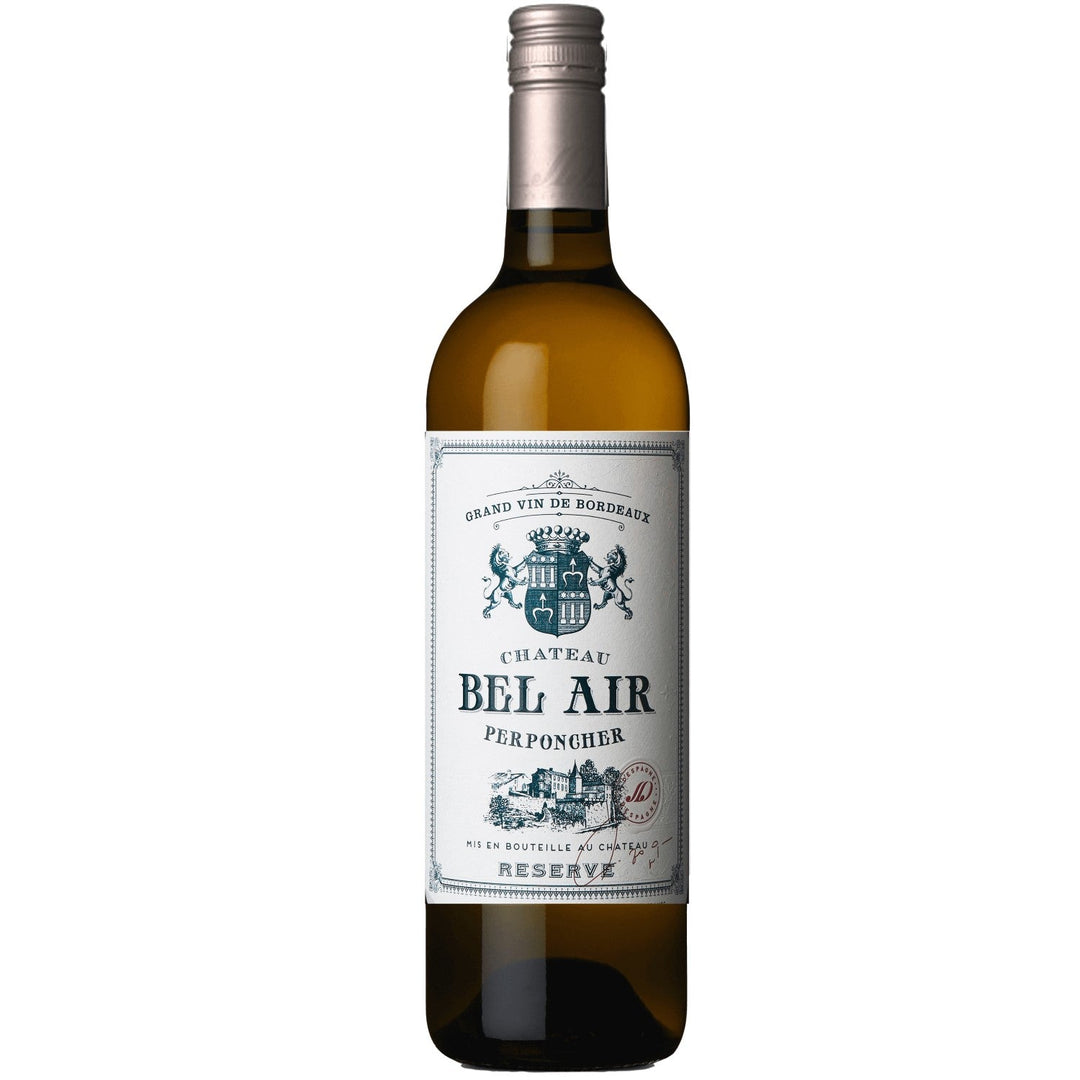 Château Bel Air blanc Réserve Entre deux Mers AOC Weißwein Wein trocken Frankreich I Visando Paket (12 x 0,75l) - Versanel -