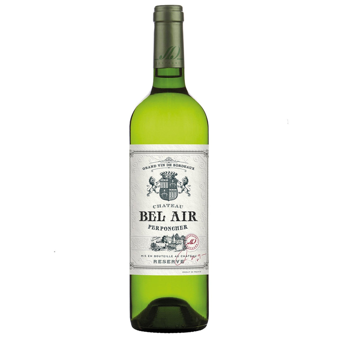 Château Bel Air Sauvignon Blanc Réserve AOC Weißwein Wein trocken Frankreich I Visando Paket (12 x 0,75l) - Versanel -