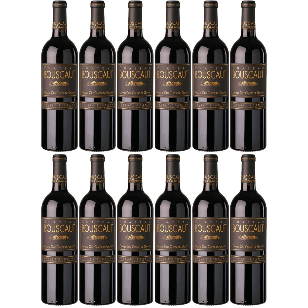Château Bouscaut Pessac-Léognan Grand Cru classé de Graves AOC Rotwein Wein trocken Frankreich I Visando Paket (12 x 0,75l) - Versanel -