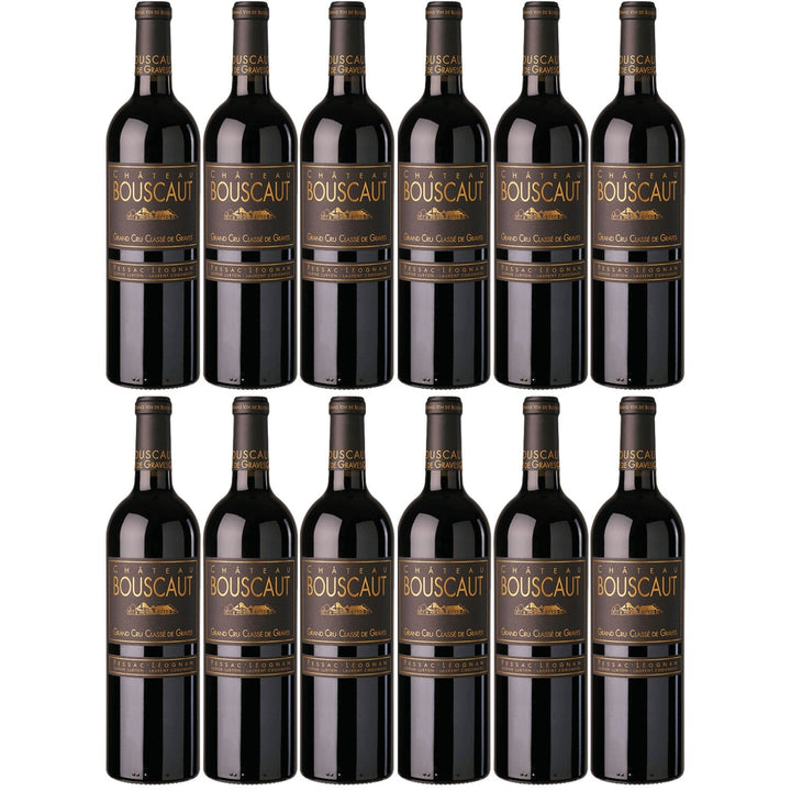Château Bouscaut Pessac-Léognan Grand Cru classé de Graves AOC Rotwein Wein trocken Frankreich I Visando Paket (12 x 0,75l) - Versanel -
