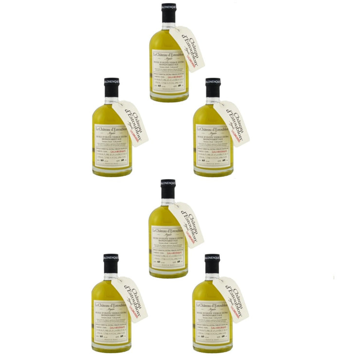 Château d' Estoublon Natives Olivenöl Extra - Huile d'Olive Salonenque (6 x 500 ml.) - Versanel -
