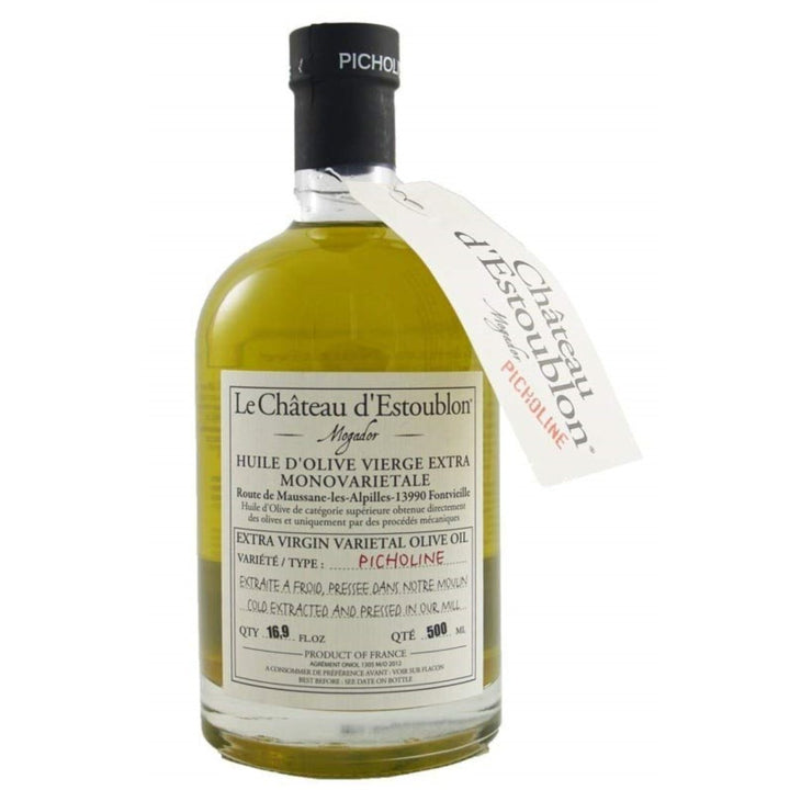 Château d' Estoublon Natives Olivenöl Extra - Huile d'Olive Vierge Extra Picholine (6 x 500 ml) - Versanel -