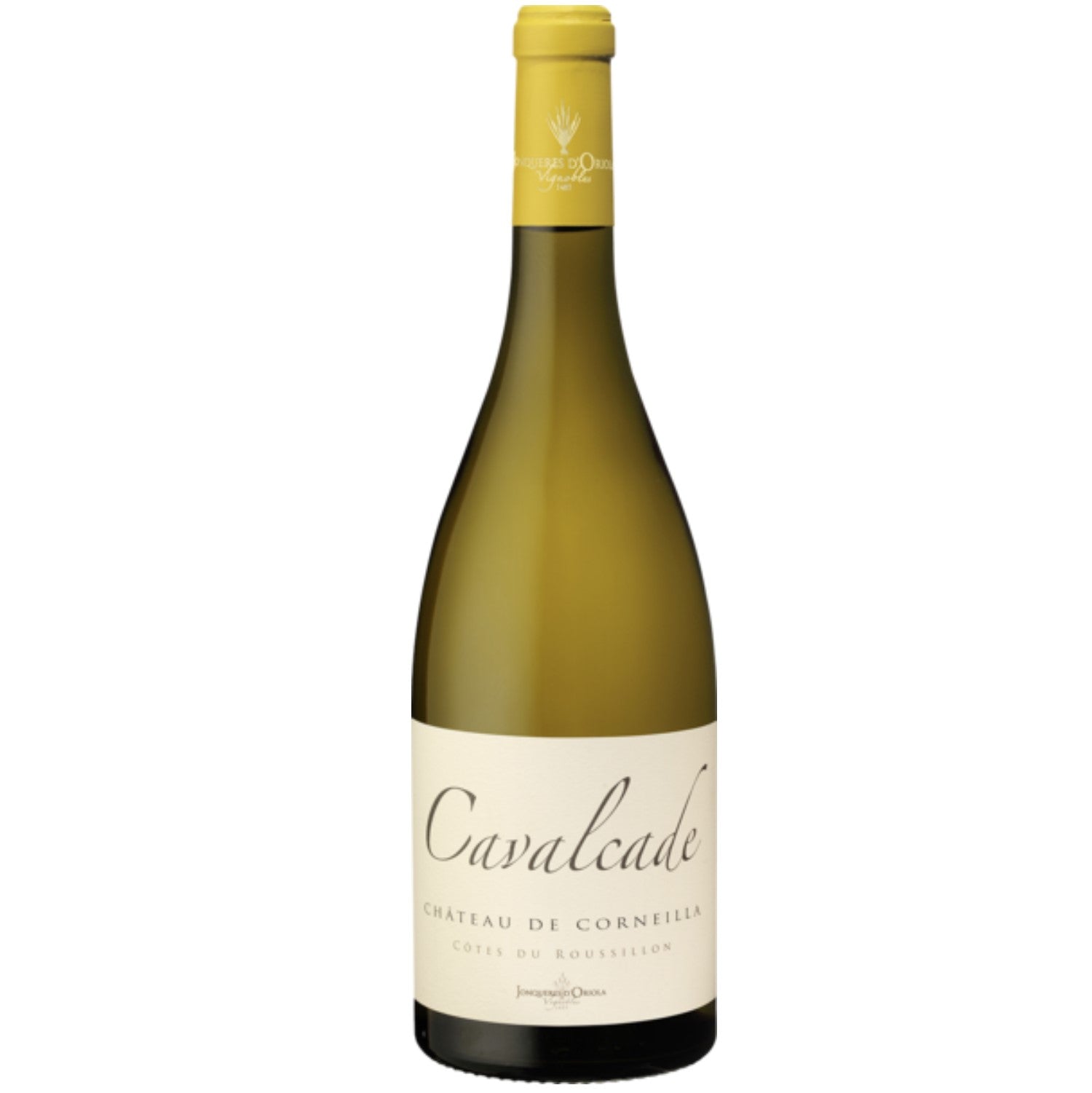 Château de Corneilla Cavalcade Blanc Côtes du Roussillon Weißwein Wein trocken AOP (6 x 0.75l) - Versanel -