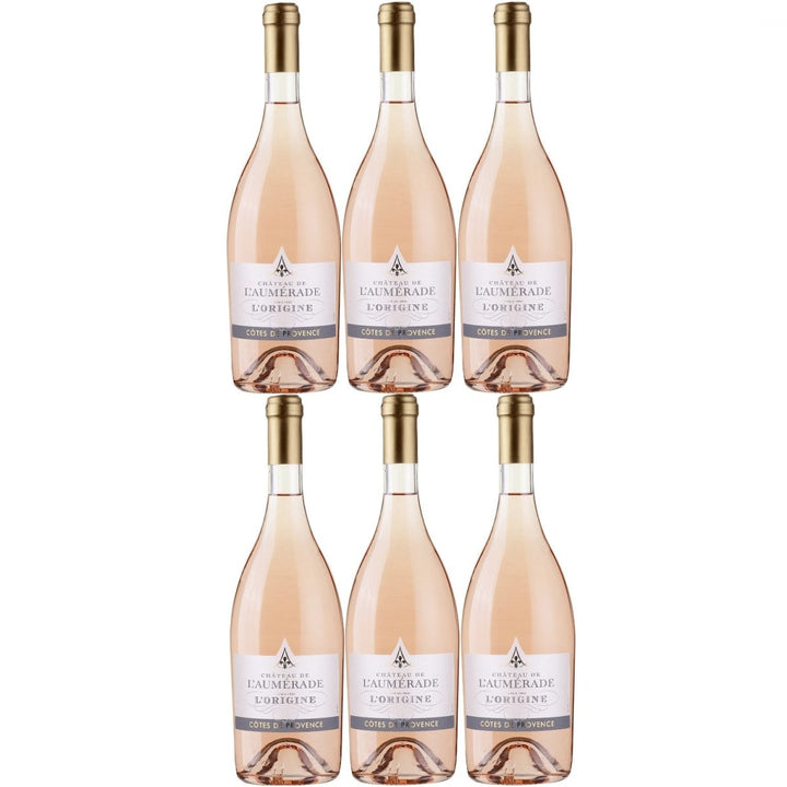 Château de l'Aumérade l'Origine Rosé Côtes de Provence Roséwein trocken AOP Frankreich (6 x 0.75l) - Versanel -