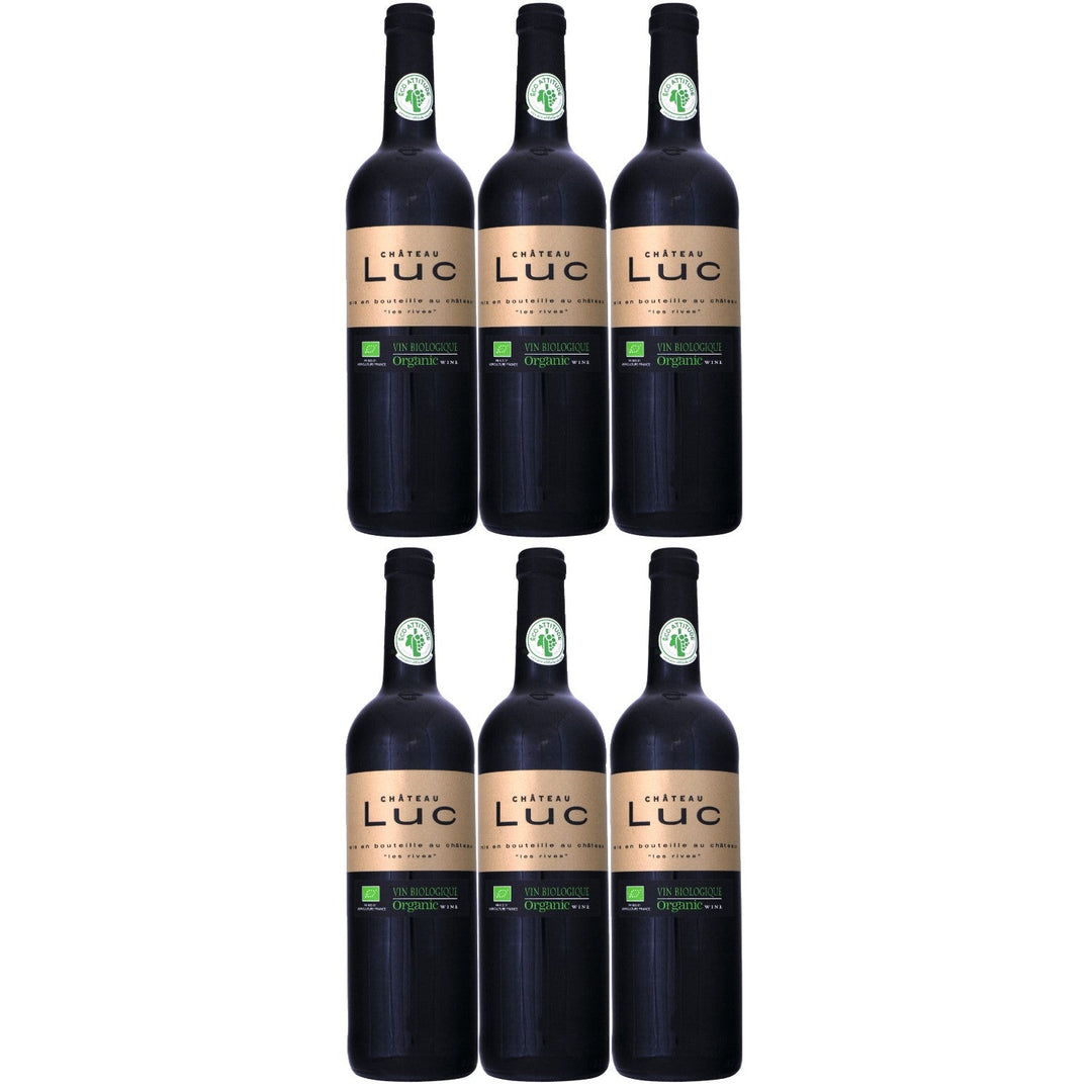 Chateau de Luc Corbières AOC Rotwein Wein trocken Frankreich I Visando Paket (6 x 0,75l) - Versanel -