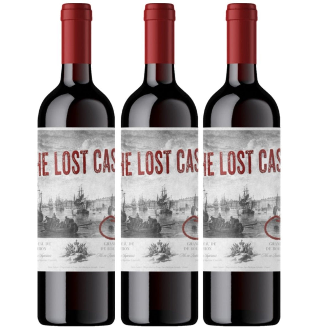 Château de Ribebon The Lost Cask Bordeaux Superior trocken Rotwein Wein Frankreich (3 x 0,75l) - Versanel -