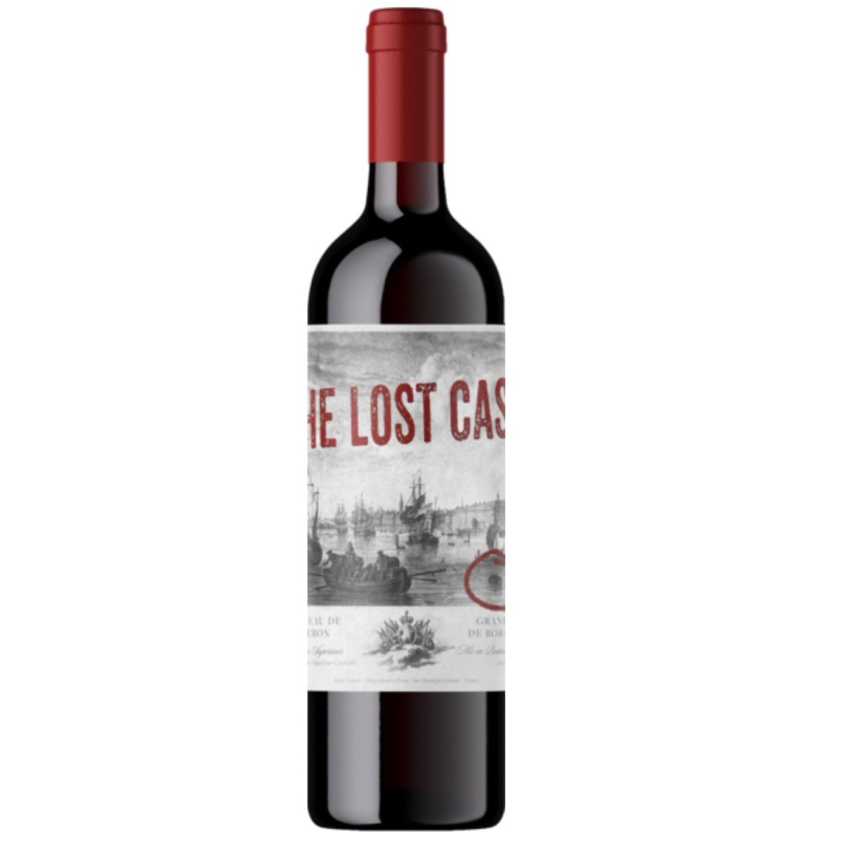 Château de Ribebon The Lost Cask Bordeaux Superior trocken Rotwein Wein Frankreich (3 x 0,75l) - Versanel -