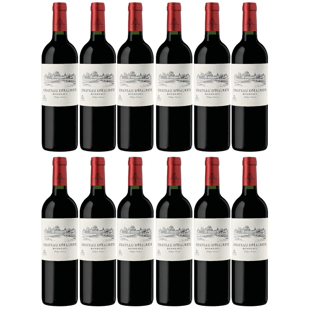 Château d\'Haurets Bordeaux AOC Rotwein Wein Versanel (12 – 0 trocken x Frankreich