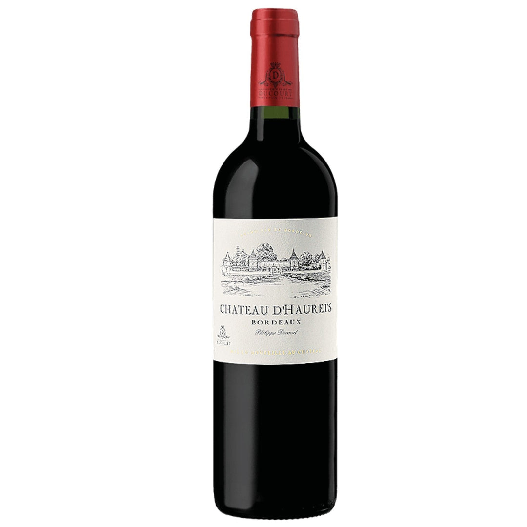 Château d'Haurets Bordeaux AOC Rotwein Wein trocken Frankreich I Visando Paket (6 x 0,75l) - Versanel -