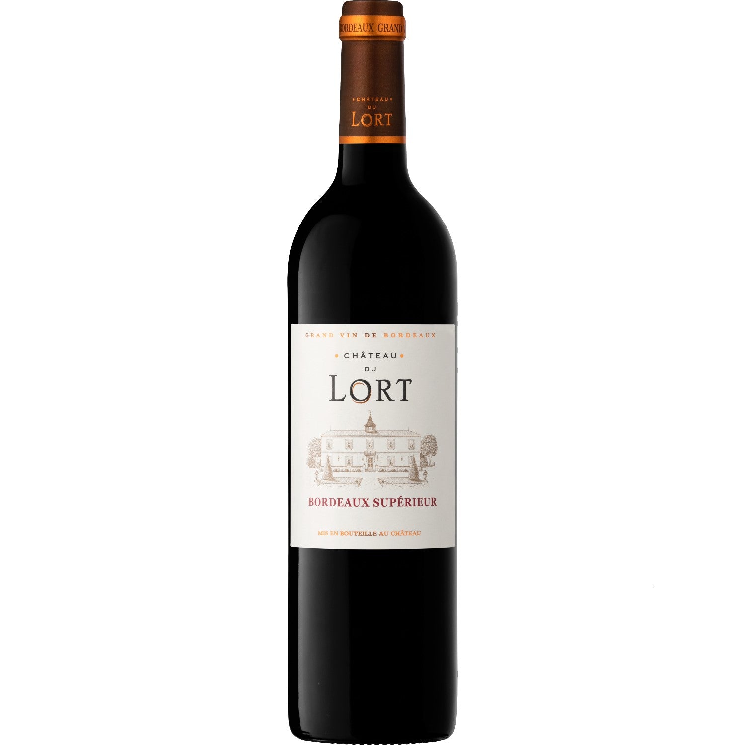 Château du Lort Bordeaux Supérieur AOC Rotwein Wein trocken Frankreich (3 x 0.75l) - Versanel -